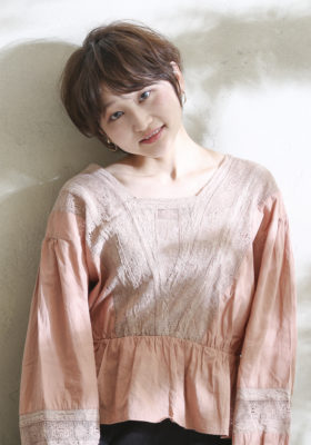 大人可愛いナチュラルショート