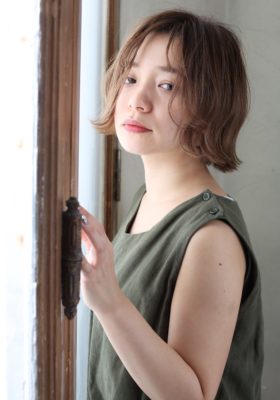 抜け感ボブ
